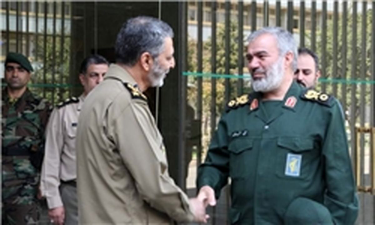 دیدار سردار فدوی با سرلشکر موسوی