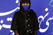 وقتی « الناز شاکردوست» میکروفون را هم ضدعفونی می کند/ عکس