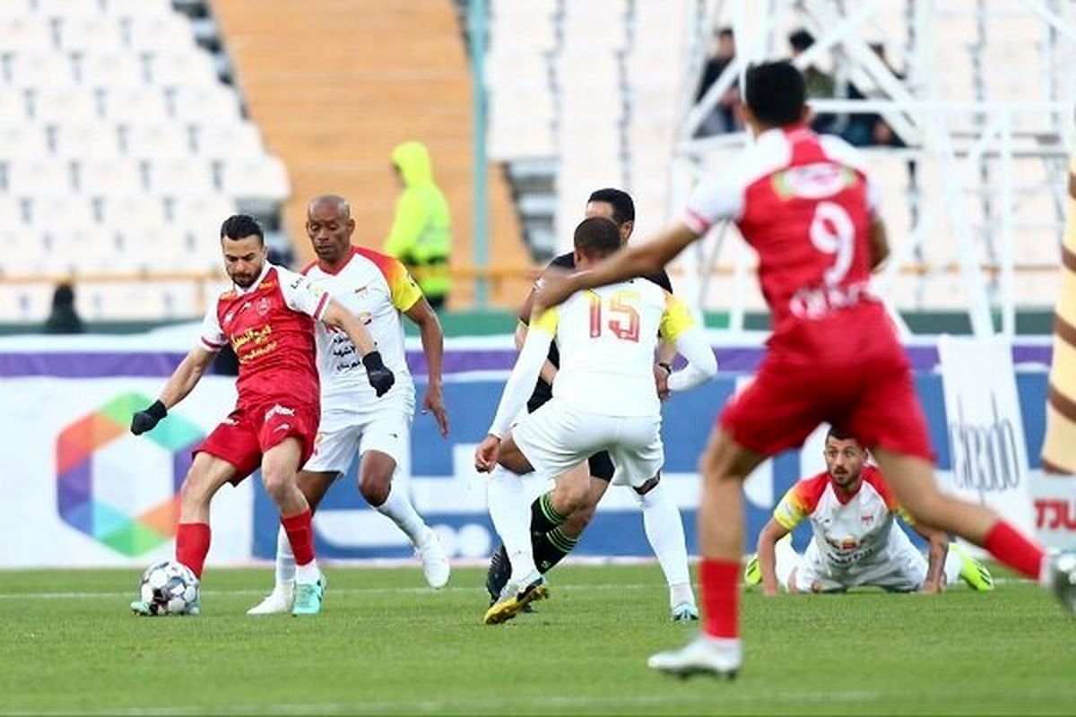  پرسپولیس 1 -فولاد 1 / ادامه سریال‌ تساو‌های وحید هاشمیان برای پرسپولیس