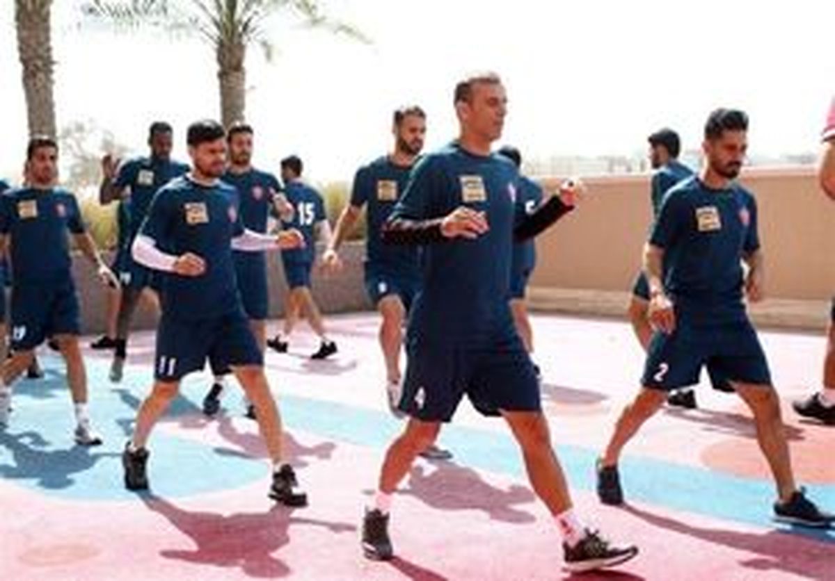 تمرین پرسپولیس زیرنظر بازرس فدراسیون پزشکی 