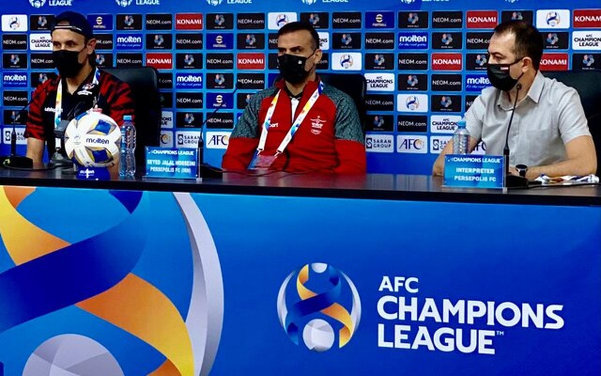 واکنش سید جلال حسینی به بازی پرسپولیس و استقلال تاجیکستان