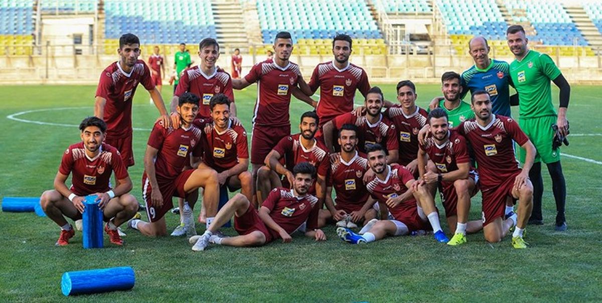 تغییر زمان تمرین پرسپولیس