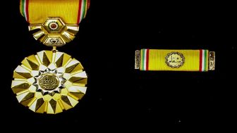 کدام فرماندهان نیروهای مسلح نشان شفاء را دریافت کردند؟