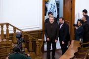 نشست خبری رئیس مجلس شورای اسلامی/ گزارش تصویری