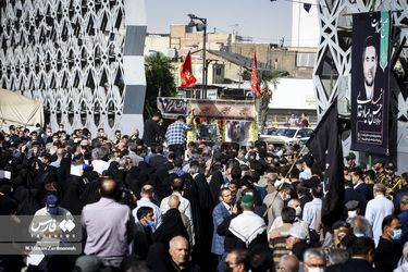 مراسم تشییع پیکر شهید صیاد خدایی/گزارش تصویری