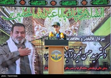 مراسم تشییع پیکر سرلشکر فیروزآبادی