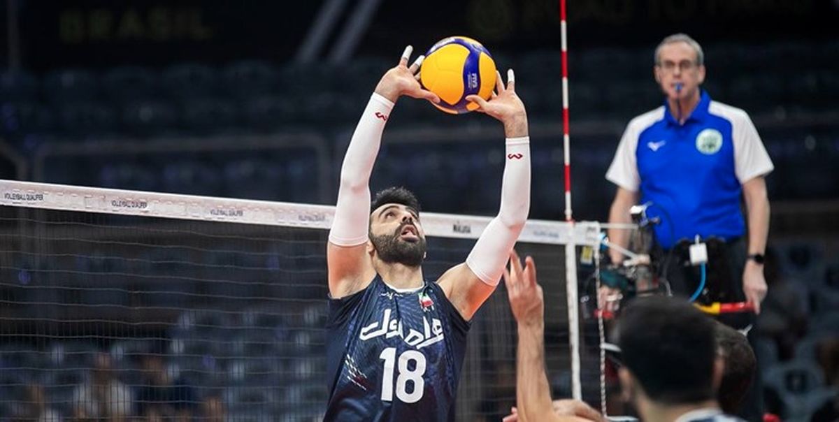 باخت ایران به جمهوری چک در والیبال انتخابی المپیک