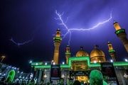 حال و هوای ناب و بارانی حرم شریفین کاظمین(ع) /گزارش تصویری