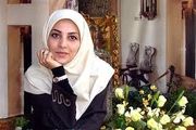 ژیلا صادقی بر سر سفره عقد /عکس