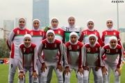 پیروزی پر گل تیم ملی فوتبال بانوان مقابل سنگاپور