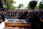 مراسم تشییع پیکر «بهنام صفوی برگزار شد» /تصاویر 