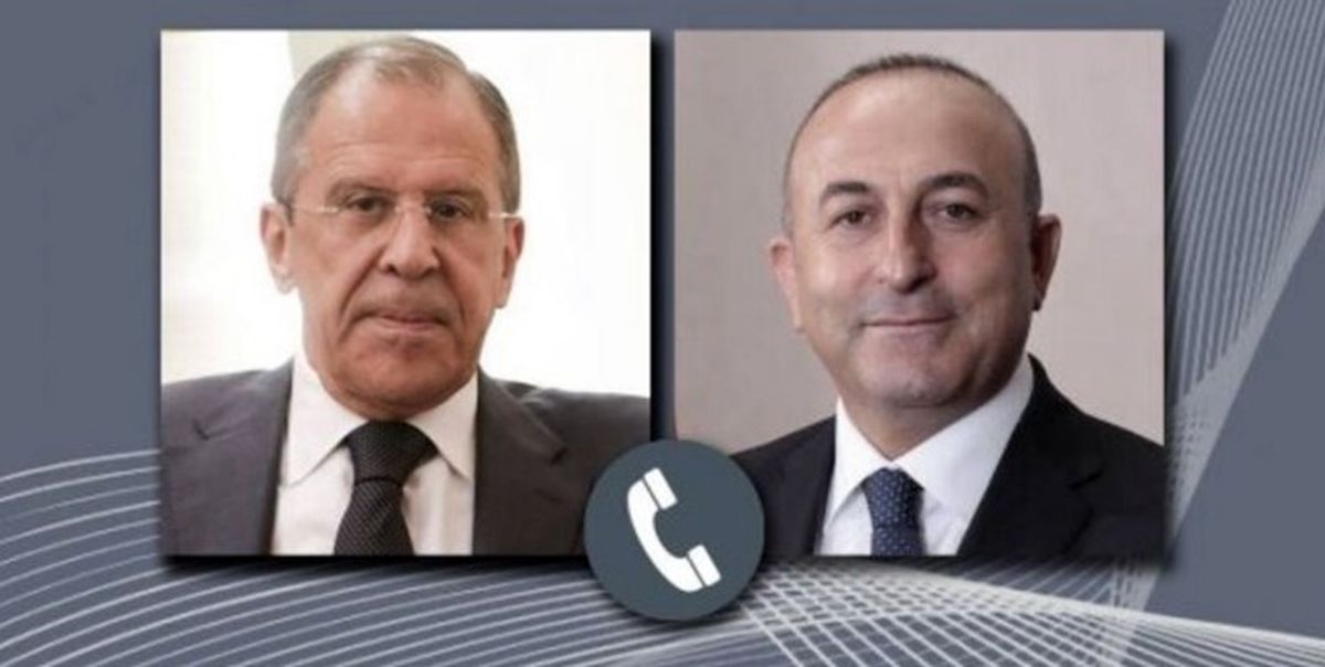 گفتگوی تلفنی لاوروف و چاووش‌اوغلو درباره ادلب