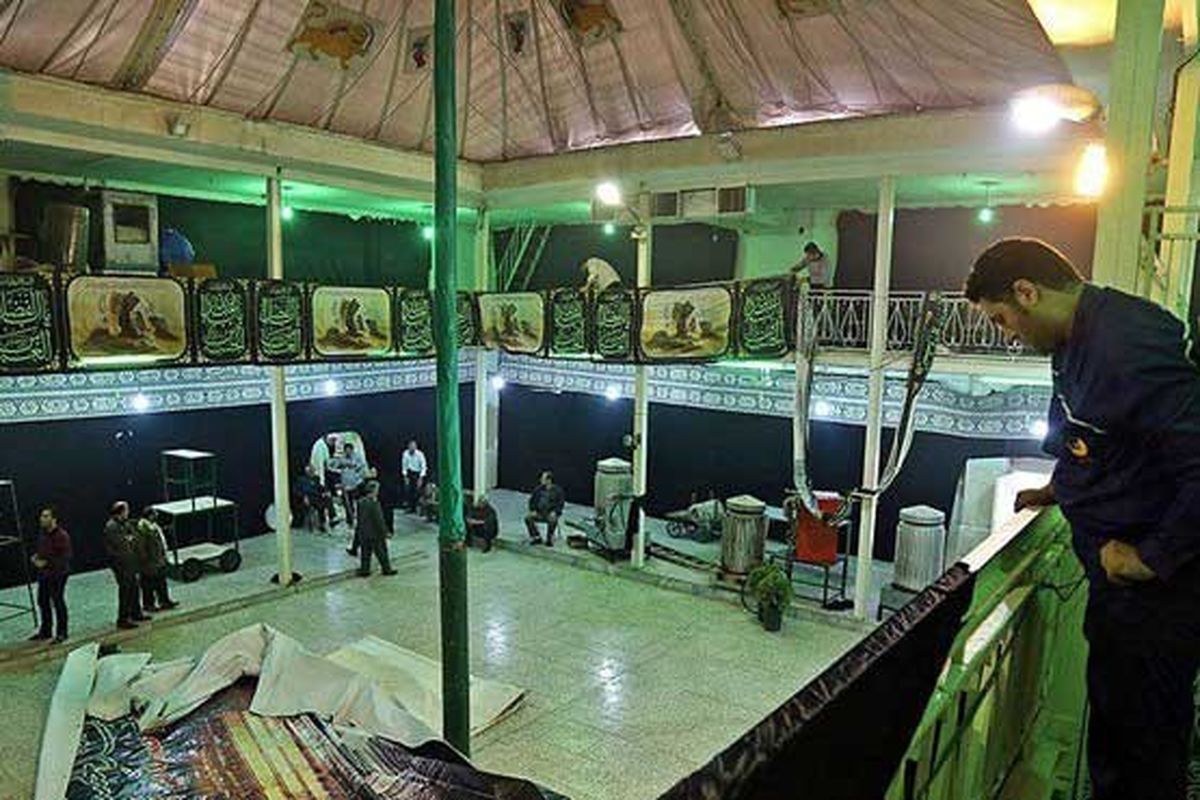 شبکه 1 میزبان «تکیه نفرآباد» 