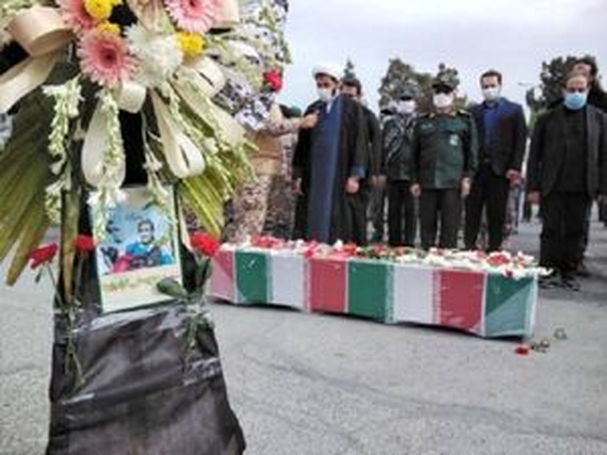 شهادت مربی هوابرد تیپ ۶۶ نیروی زمینی سپاه 