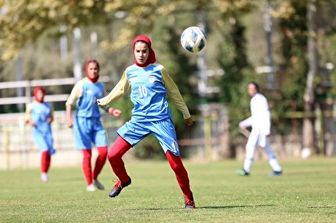 برنامه دختران ایران در مسابقات کافا
