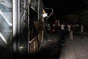 برخورد مرگبار تریلر با اتوبوس مسافربری