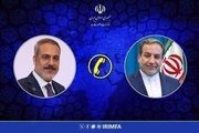 تماس تلفنی عراقچی و فیدان