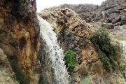 بارش تگرگ و جاری شدن سیلاب در چرام+ عکس