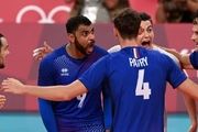 قهرمانی والیبالیست های فرانسه با غلبه بر روسیه در المپیک توکیو
