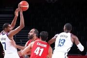 ایران ۶۲ - فرانسه ۷۹/ خداحافظی بسکتبال ایران با المپیک