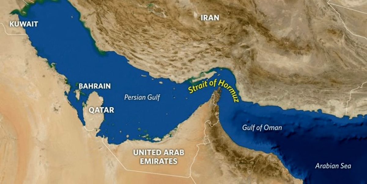 جدایی نیمی از خلیج‌فارس از ایران +عکس