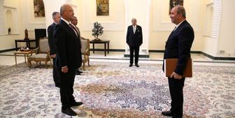  سفیر جدید ایران استوارنامه خود را تسلیم رئیس جمهور عراق کرد 