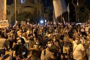 حمله خشن پلیس به تجمع اعتراضی مقابل اقامتگاه نتانیاهو