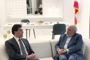 ظریف با بارزانی دیدار کرد