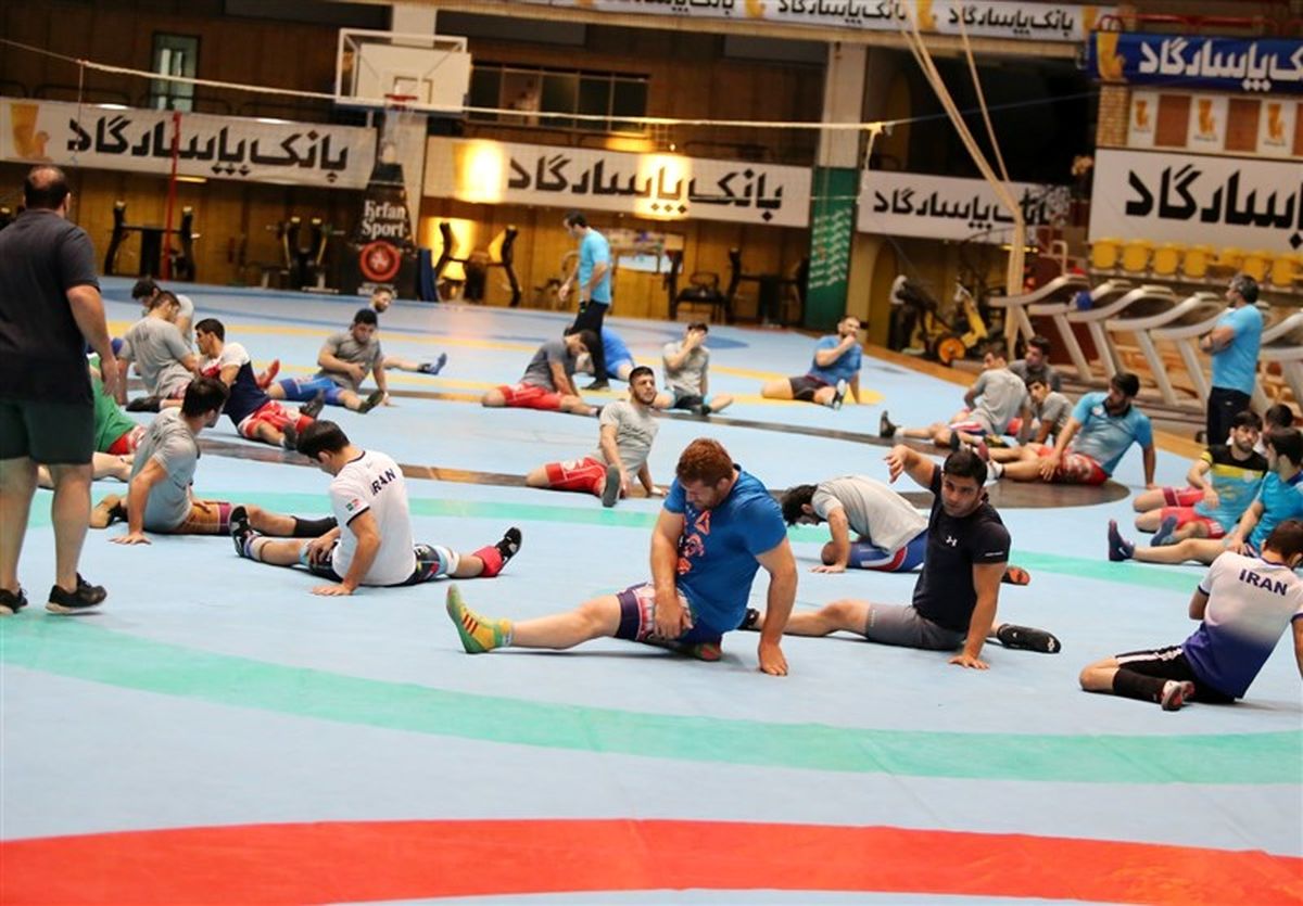 آغاز اردوی چهارم تیم ملی کشتی آزاد بدون نمونه مثبت کرونا