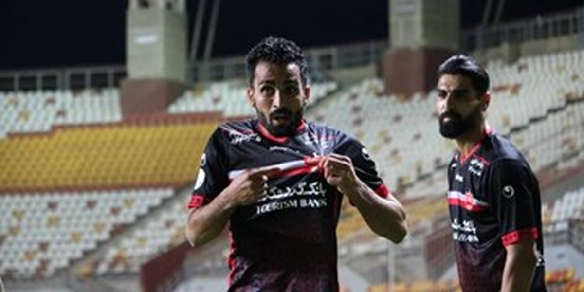 گل سوم پرسپولیس به نساجی توسط پاکدل+ فیلم