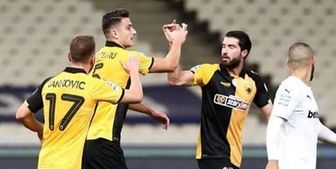 پیروزی آاک آتن با انصاری‌فرد در سوپر لیگ یونان