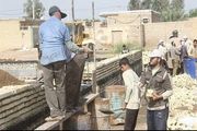 راز حضور خانواده‌های جهادی برای شستن غبار محرومیت از چهره «حساسنه» هویزه+تصاویر