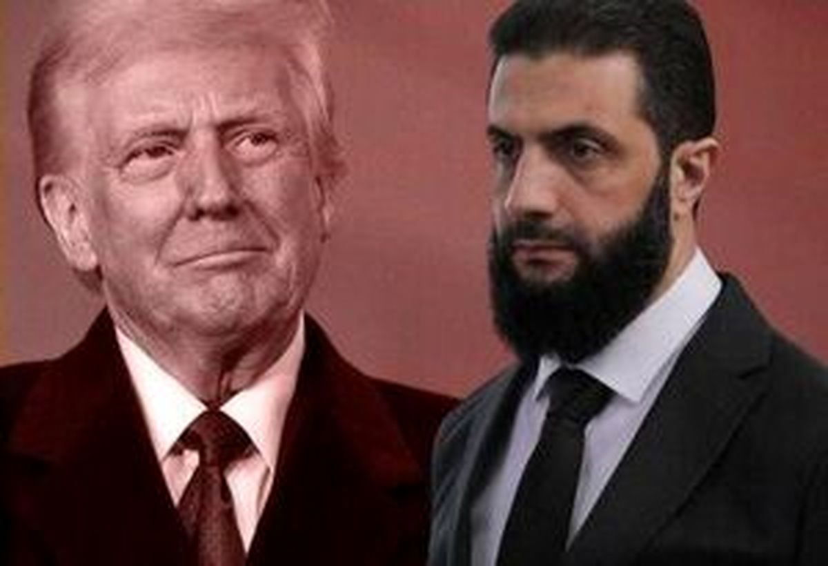 پیام محرمانه و هدیه ویژه  ترامپ به جولانی +عکس