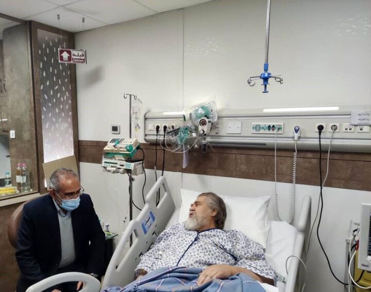 عیادت معاون پارلمانی رییس جمهور از نادر طالب‌زاده