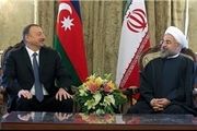  استقبال رسمی رئیس‌ جمهوری آذربایجان از روحانی
