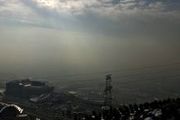 آلودگی هوای تهران از منطقه توچال/ عکس