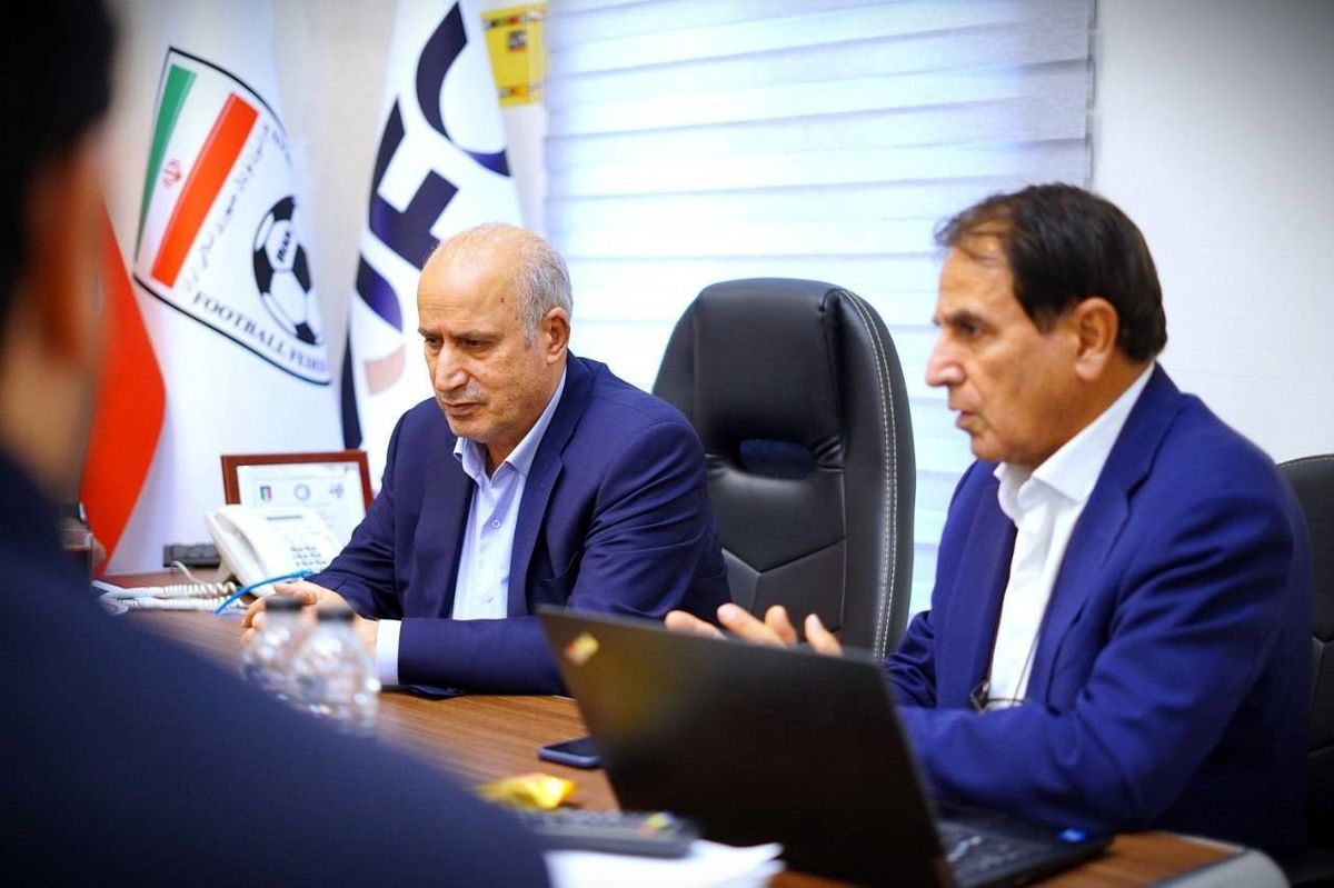 جلسه مهدی تاج با مدیران فدراسیون فوتبال اندونزی