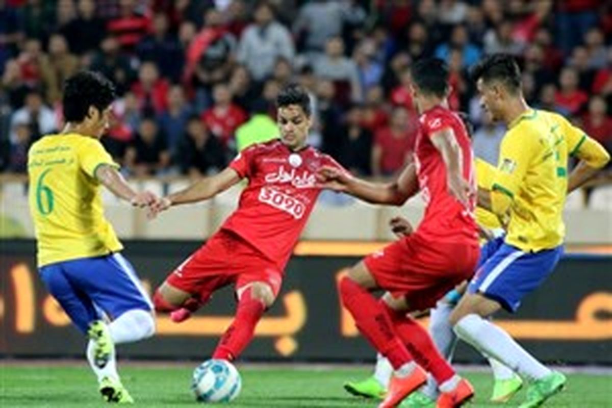  پرسپولیس 1- صنعت نفت 0 / صدرنشینی پرسپولیس، هدیه سرخ‌ها به برانکو