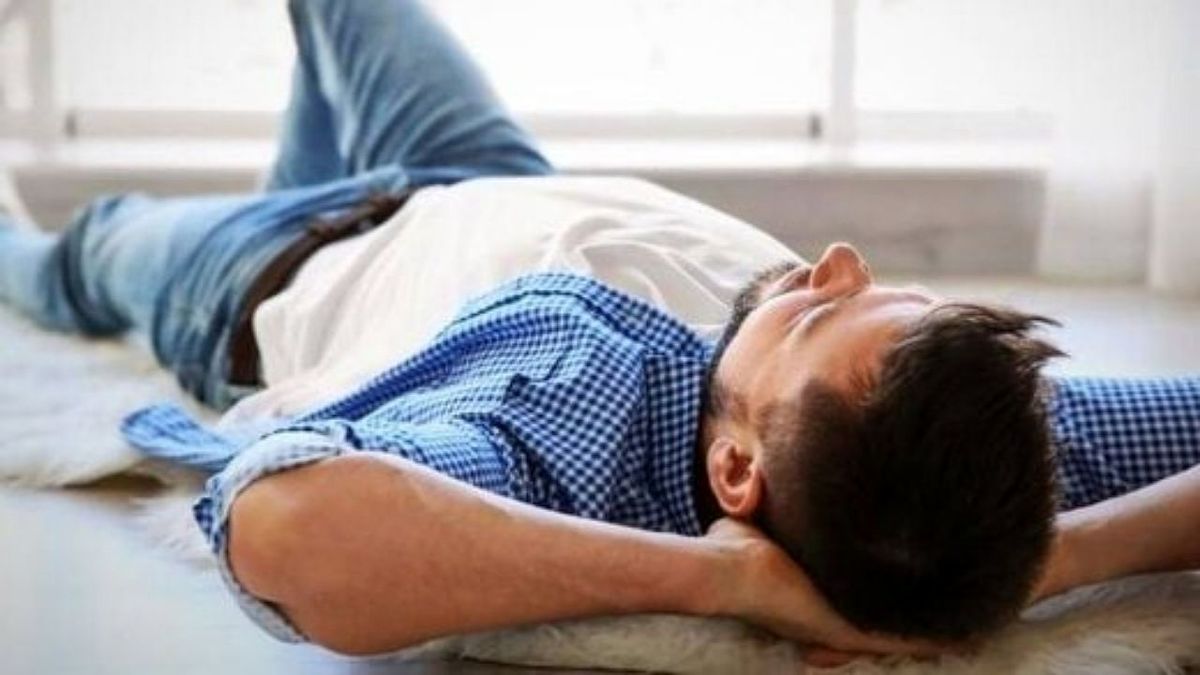 اگر خواب خوبی ندارید روی زمین بخوابید
