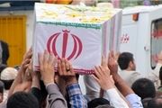 تشییع پیکر امیر خلبان «حسین پور» در مهرآباد