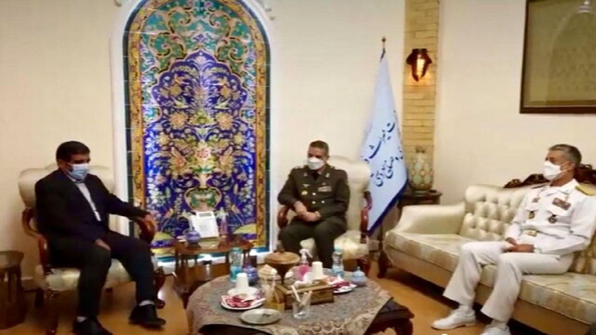 دیدار وزیر میراث فرهنگی، گردشگری با فرمانده کل ارتش 