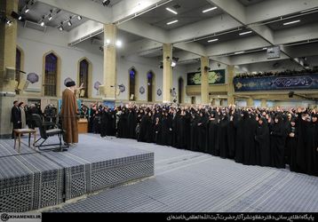 دیدار هزاران نفر از زنان و دختران با رهبر انقلاب/گزارش تصویری