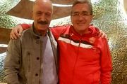 ژست قهرمانی «سعید راد» با مدال پرسپولیس