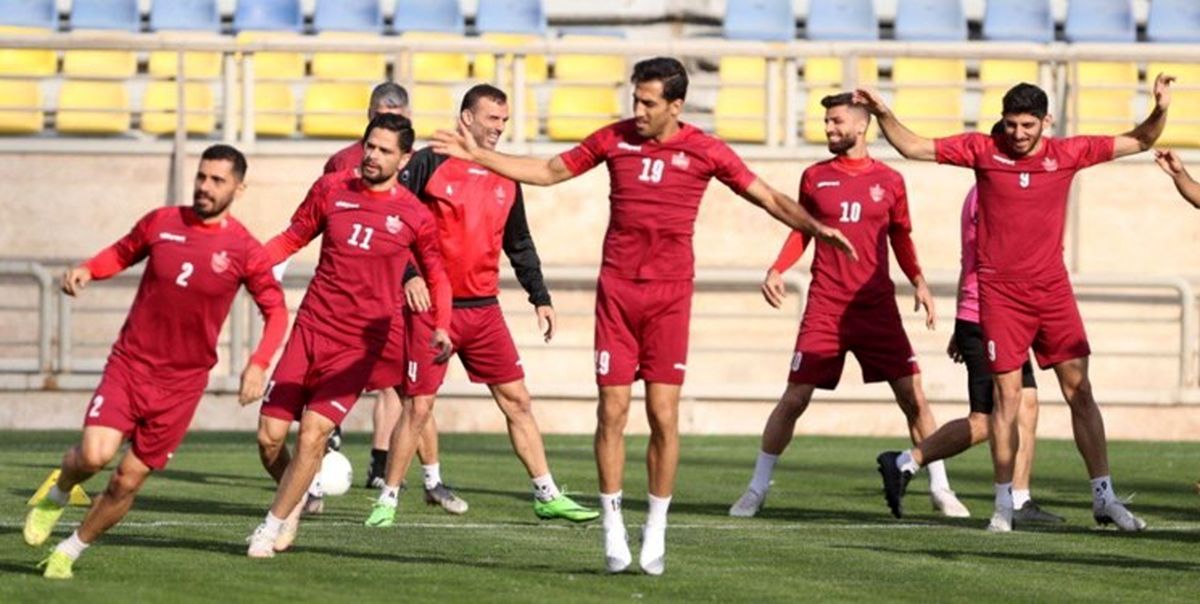 حضور مدافع مغضوب گل محمدی در تمرین امروز+ عکس