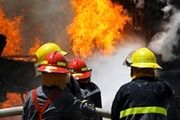 آتش‌سوزی در یک ساختمان متروکه در پارک ارم
