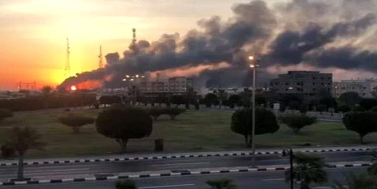 حمله پهپادی به تأسیسات تابعه آرامکو عربستان