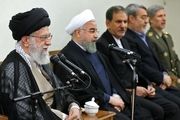 دیدار رئیس جمهور و اعضای هیئت دولت با مقام معظم رهبری/گزارش تصویری