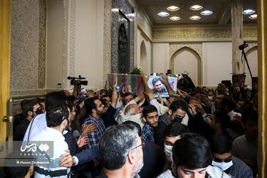 مراسم تشییع پیکر شهید صیاد خدایی/گزارش تصویری