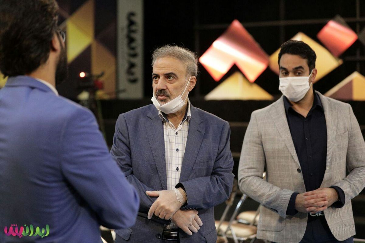 تیپ سفید «پوریا پورسرخ« آن هم از نوع «ایرانیش»/ عکس