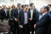 بازدید وزیر صنعت از نخستین محصول جهاد خودکفایی ایران خودرو
